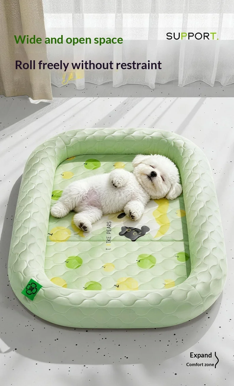 Cooling Pet Mat For Dogs And Cats Breathable Self Cooling Pad_voghion.com