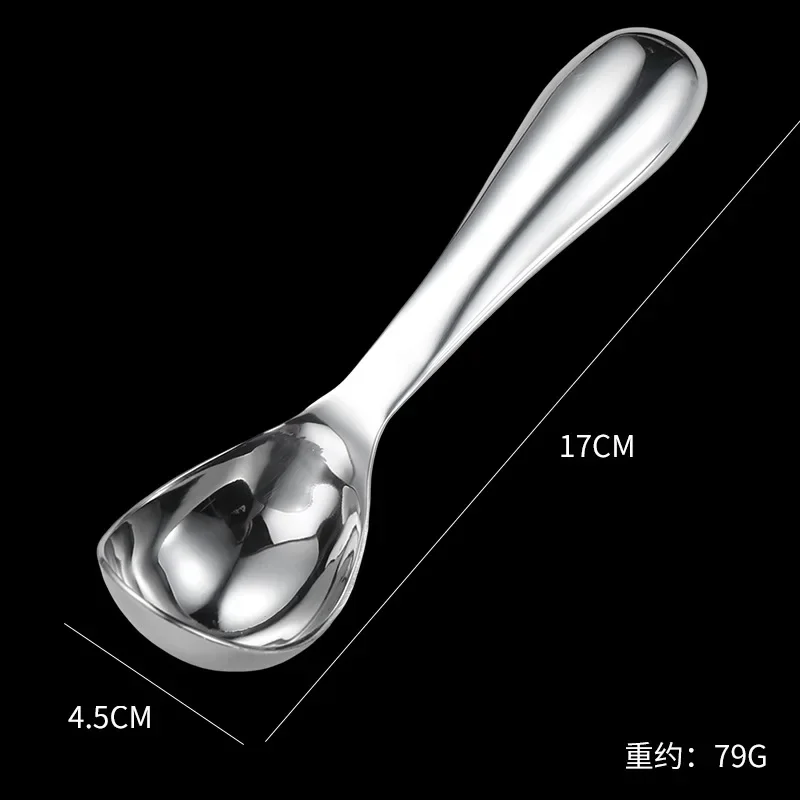 Fruit Watermelon Spoon Multifunctional Ice Cream Scoops Stainless Steel Dual-Purpose Spoon Household Ice Cream Tools Ball Scoop