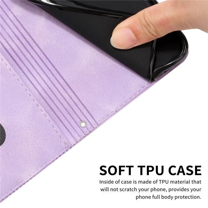 Premium Magnetic Flip Wallet Leather Case for Tecno Pova 6 and 6 Pro