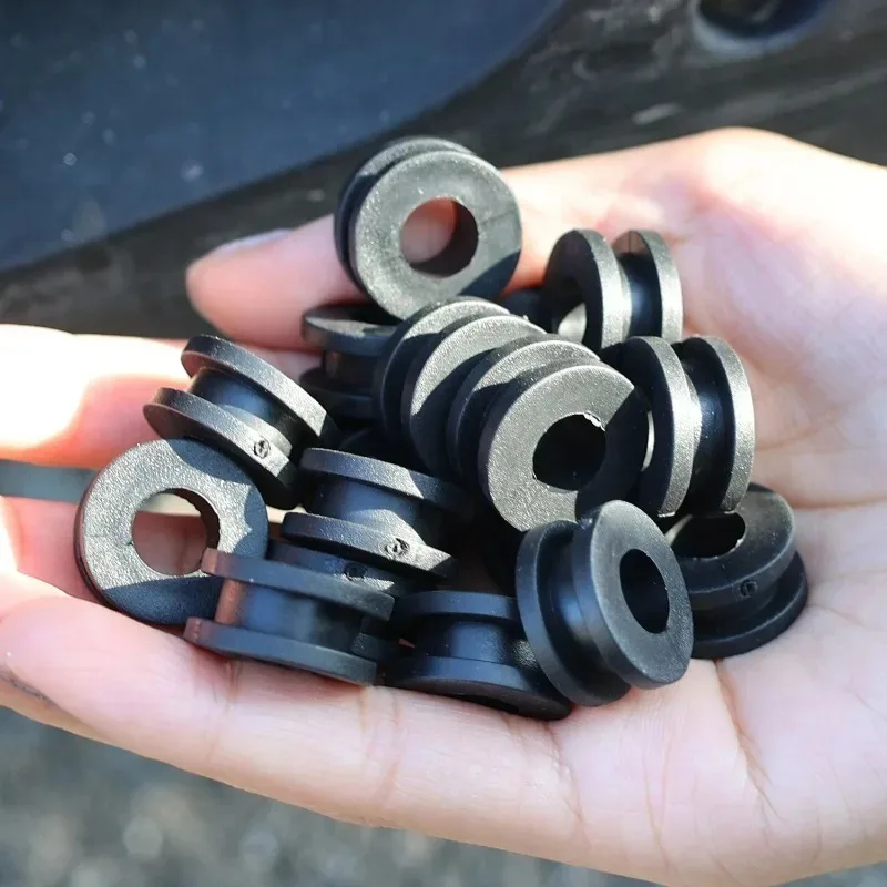 Motorcycle Side Cover Rubber Grommet Gasket Fairings Body Panel Protection Pad for Yamaha Honda Motorcycle Repair Spacer Washer