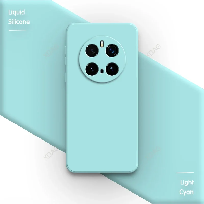 Liquid Silicone Lens Protection Back Cover for Honor Magic Series - Soft Square Design