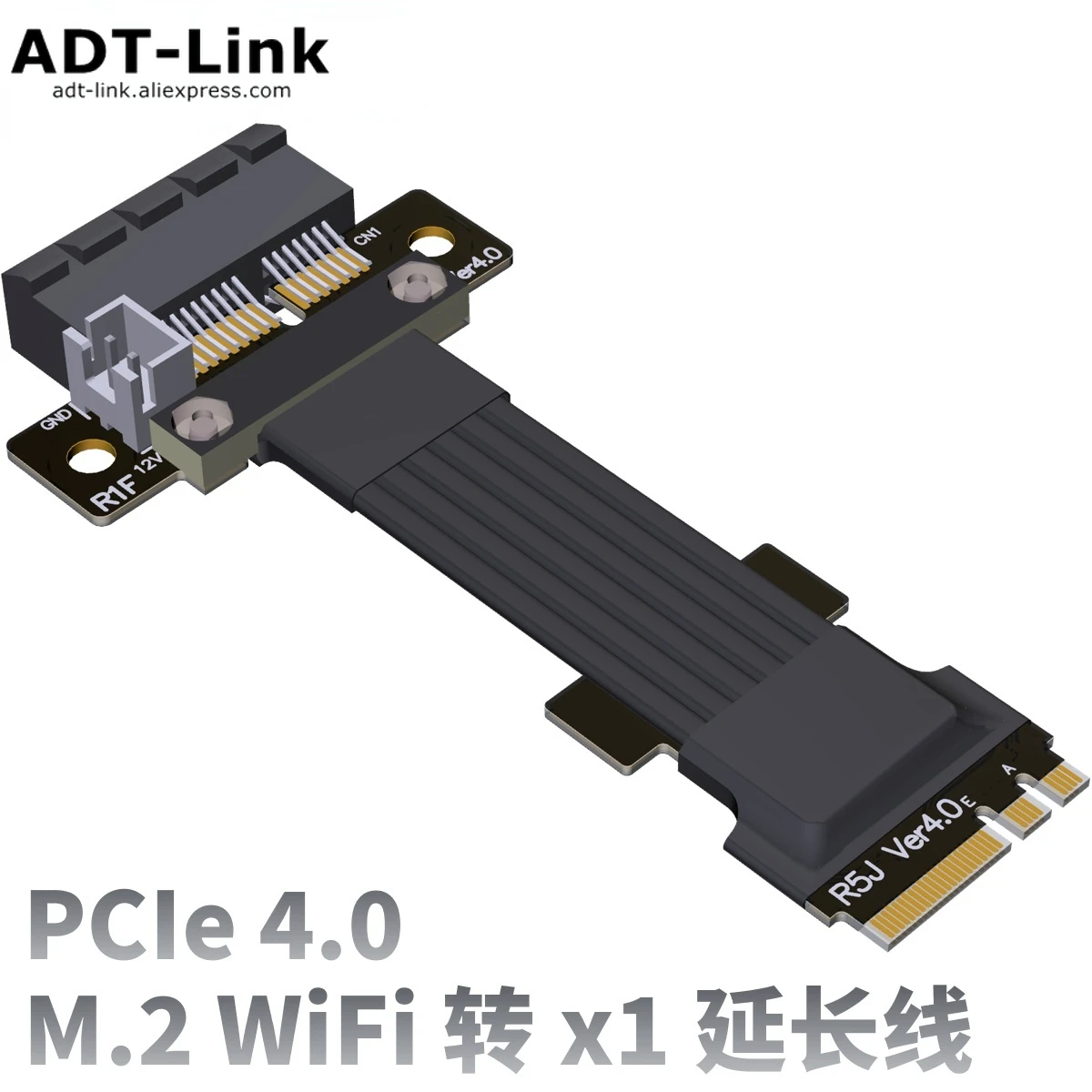 Wifi A.e Chave para Pcie4.0 x1 Cabo de Extensão Slot Velocidade Total Gen4 8gbps Pcie 4.0 m2 Wi-fi Aekey para 1x Cabo de Riser M.2