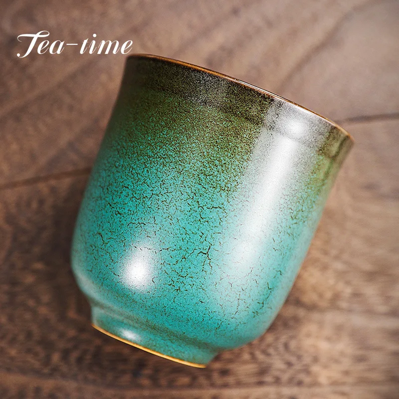 Espresso Cup Ceramic Pottey Water Cup Large-capacity Tea Kiln Change Master Japanese Retro 200ml