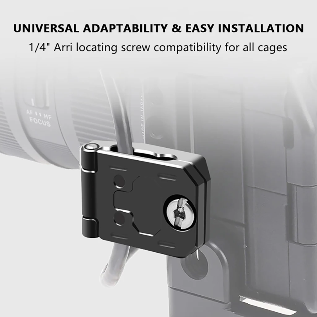Universal Kamera Käfig Kabel Clip Draht Lock Clamp Halterung für Sony Canon Nikon Fuji DSLR Monitor Viode Fotografie Kabel Organizer – Detail 11