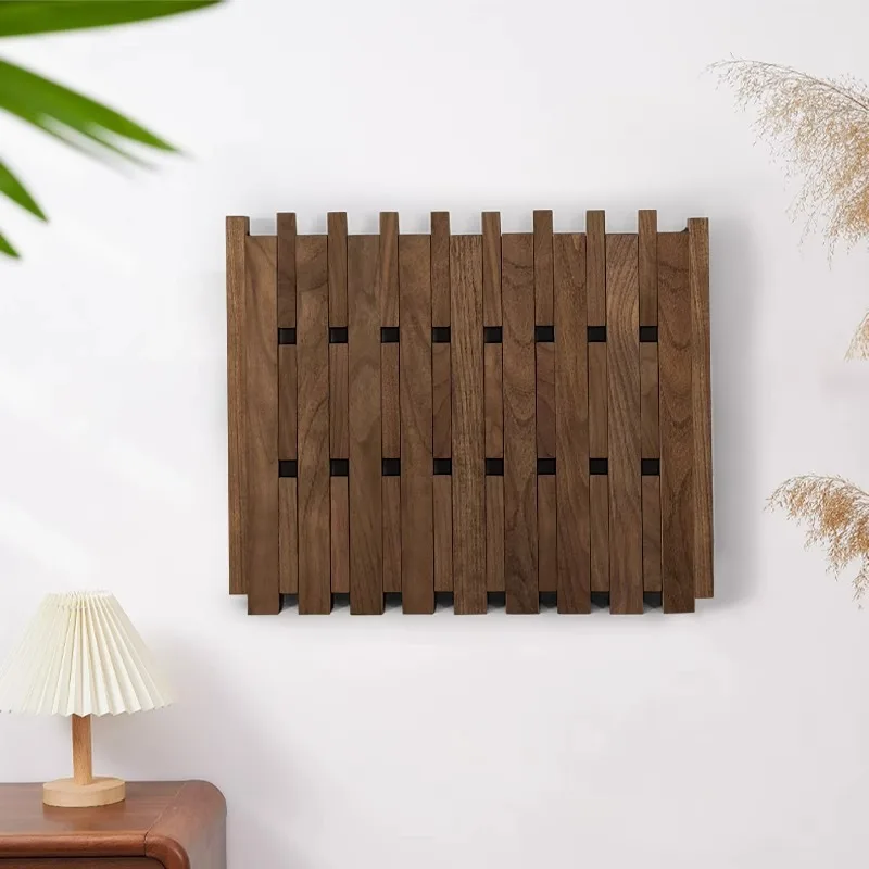 Wall Clothes Hanger Hook Wall Removable Hallway Creative Multifunctional Clothes Holder Solid Wood Bathroom Bedroom Furniture