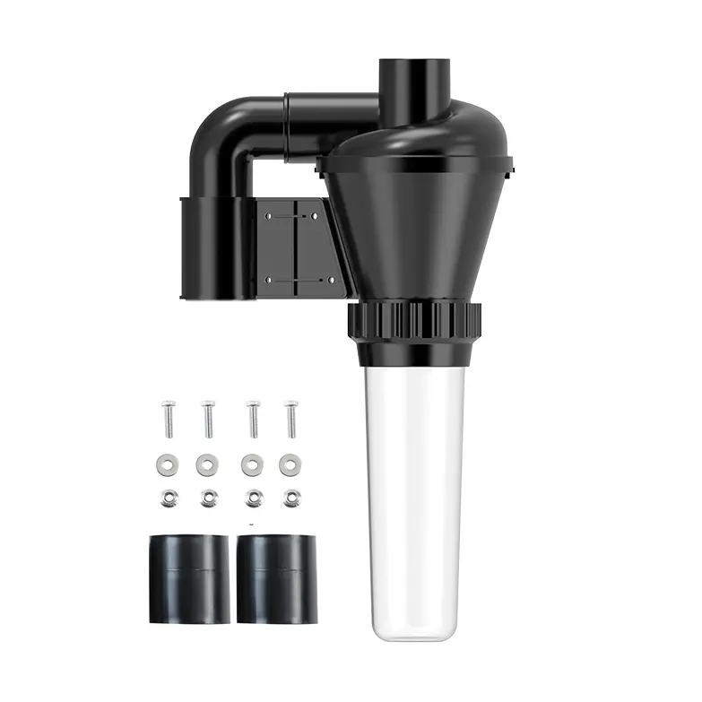 Double Filtration Cyclone Dust Collector 50mm/2'' DIY Turbocharged Woodworking Filter Industrial Separator Collector Canister - Image 9