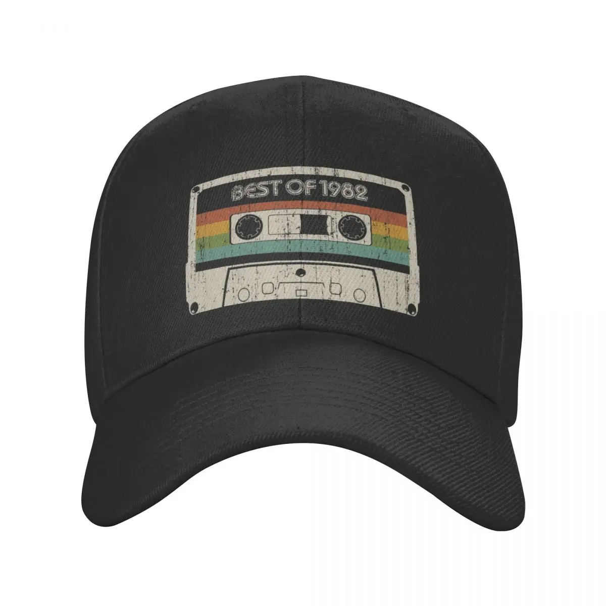 

Vintage Best Of 1982 Baseball Cap Women Men Adjustable 40th Birthday Cassette Gift Dad Hat Outdoor Snapback Summer Hats