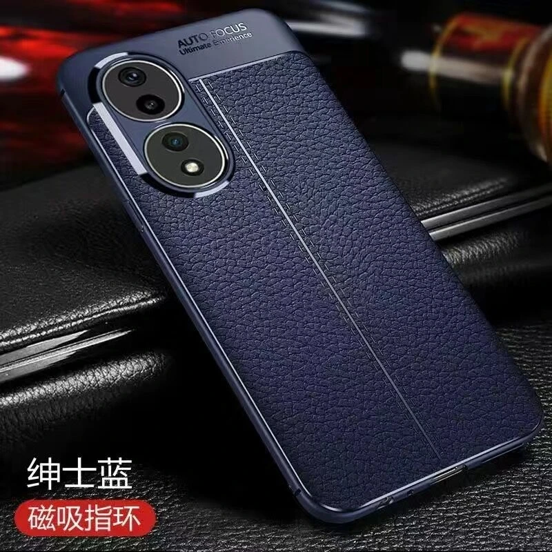 Custodia magnetica per Honor 90 Anello di supporto Copertura del telefono per Honor 90 Le 70 50 TPU di lusso Protezione morbida in silicone Paraurti antiurto  202192403