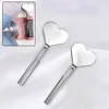 Fashion Heart & Circle Shaped Manual Tube Squeezer Key Roller Set Bathroom Accessories Lazy Person Toothpaste Dispenser 3