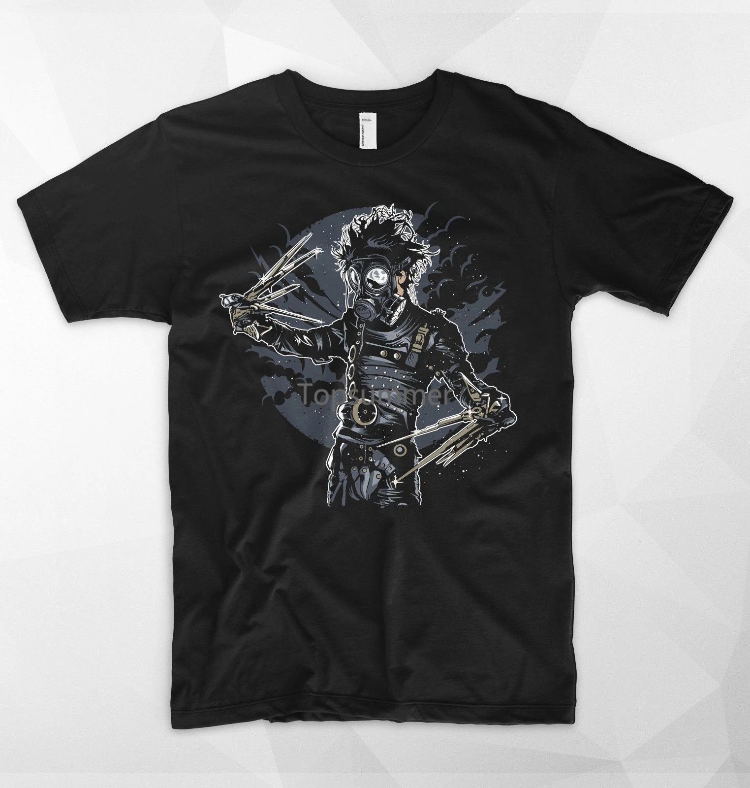 

Edward Scissorhands T Shirt Johnny Depp Movie Gardener Plants Flowers Barber Cool Casual Pride T Shirt Men Unisex New Fashion