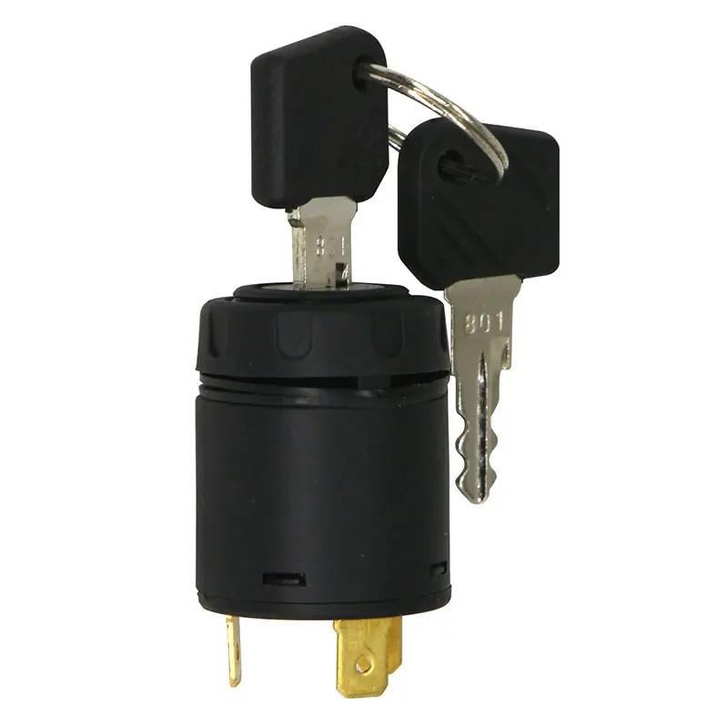 7915492622 7915492619 New Ignition Switch with 2 Keys Compatible with Linde Forklift E20T 801 802 Electric Truck 335 336