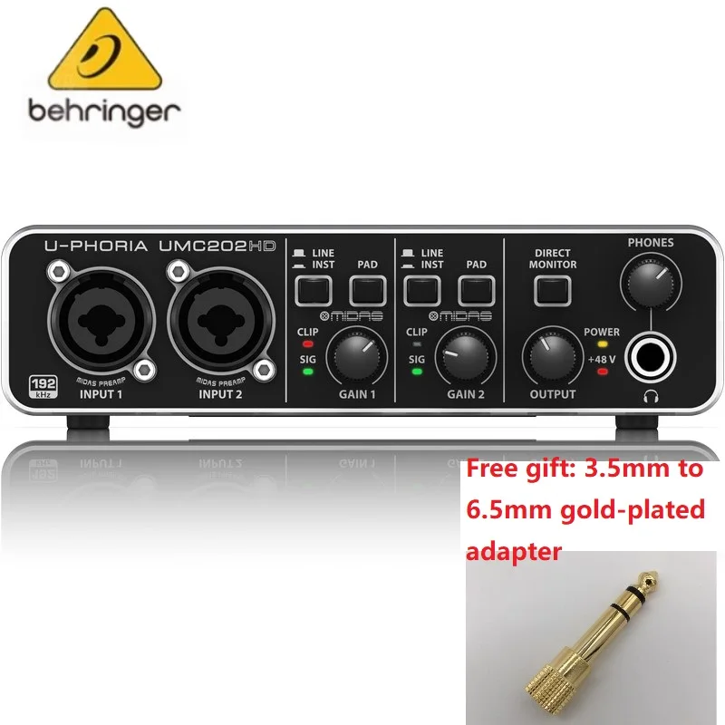 Carte son Behringer UMC202HD – DOOGLE FI