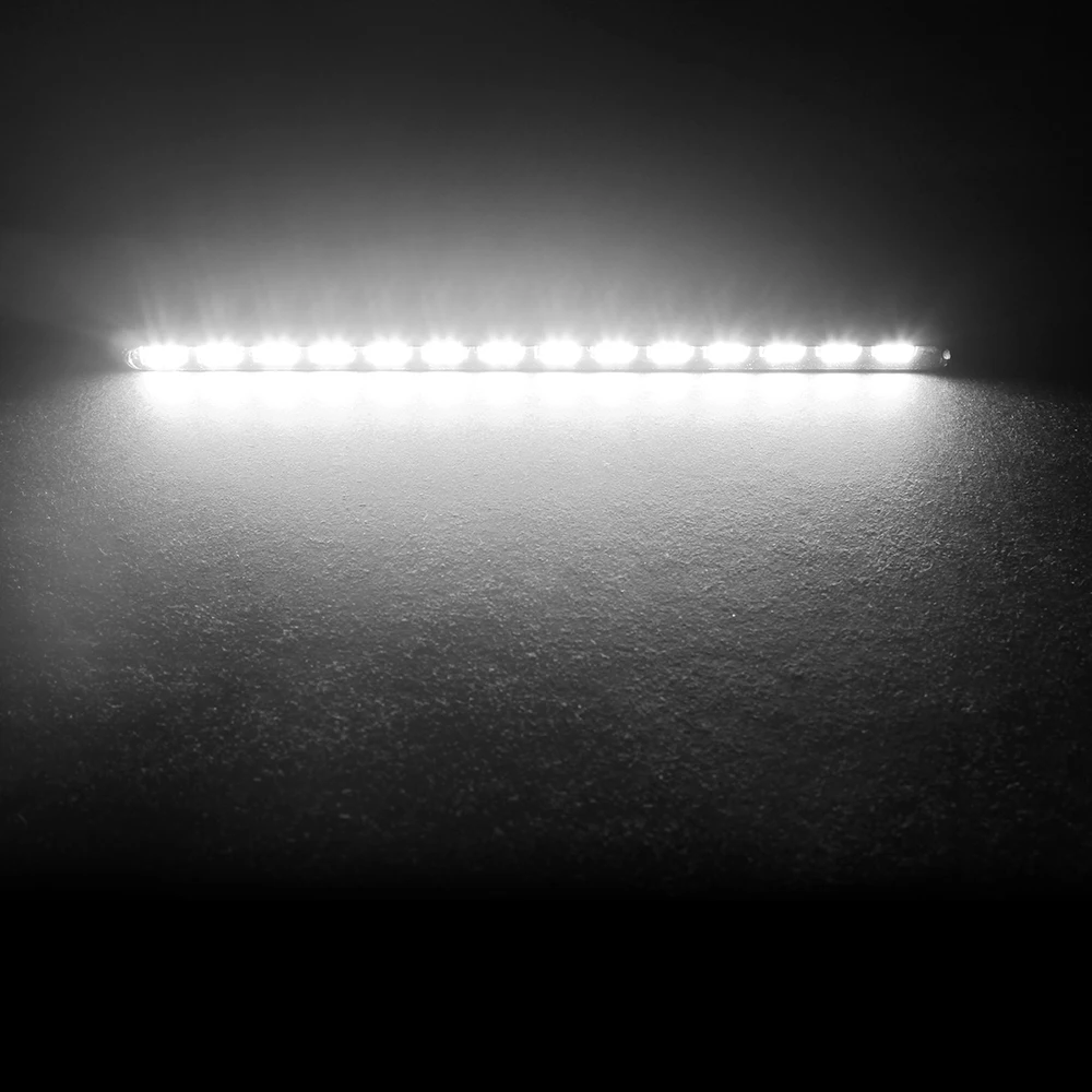 2pcs Daytime Running Light Car Styling SMD 7030 Waterproof Daylight Light Source 14 LEDs Aluminum Housing Car DRL Le