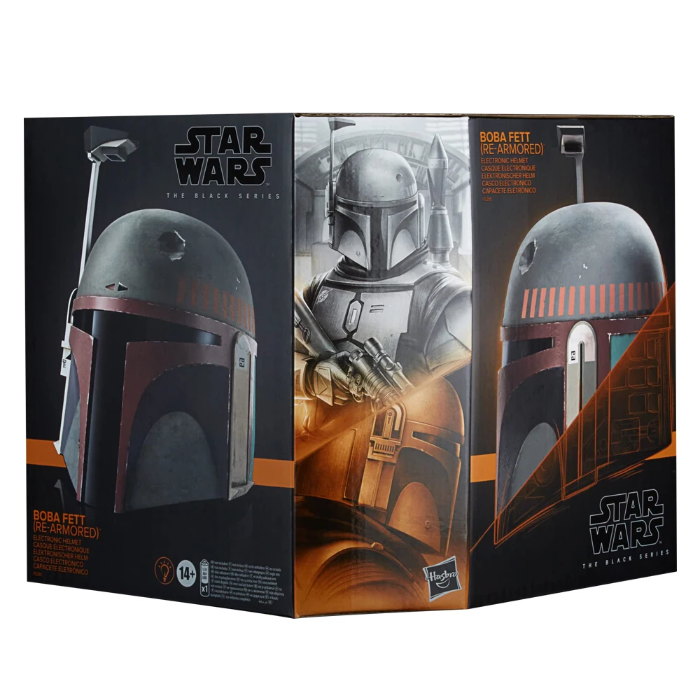 

Hasbro Star Wars The Black Series Boba Fett (Re-Armored) Premium Electronic Helmet 1:1 Roleplay Gift Toys Cosplay F5281
