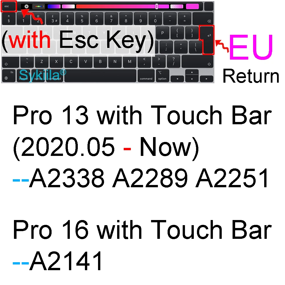 Silicone Keyboard Cover Protector - Universal Fit