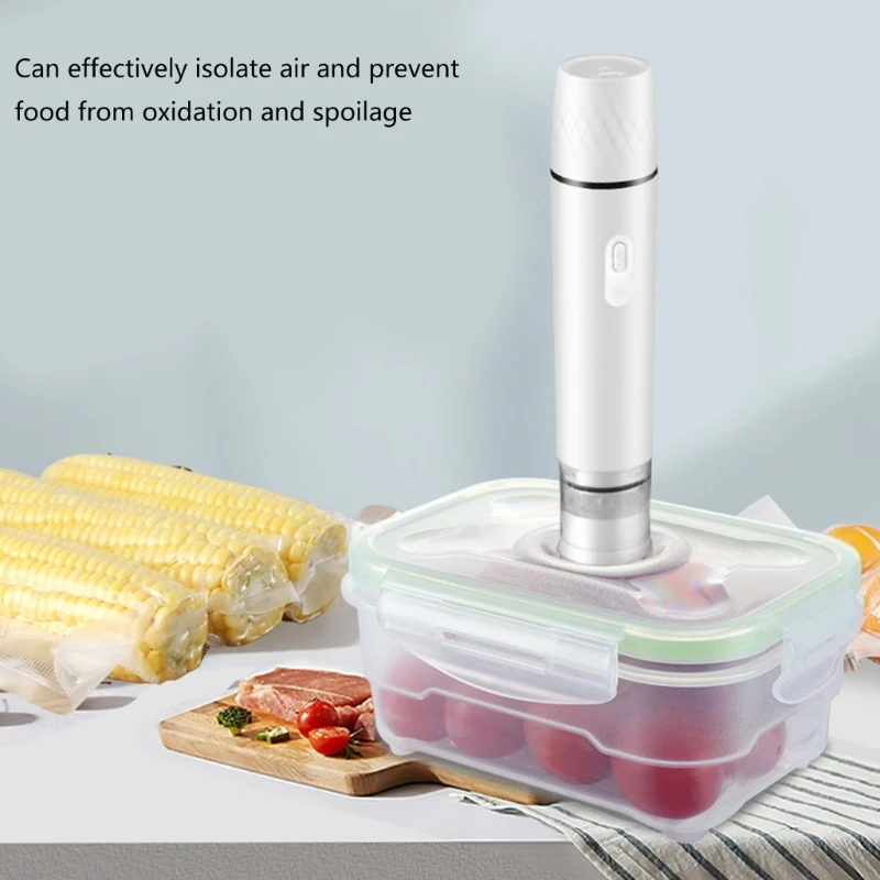 Multi Functional Vacuum Sealer Easy to Use Electric Vacuum Sealer Plastic Material Suitable for Home and New Dropship