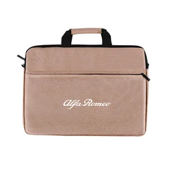 Stylish 16 - Inch Laptop Shoulder Bag and Sleeve Case - 1pc (Pink For Alfa Romeo)