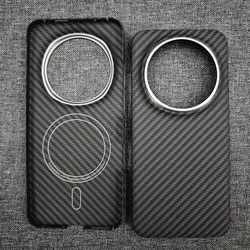 Enhanced Ultra - Thin Carbon Fiber Magnetic Phone Case - Sleek Lightweight Protection for Honor Magic 8 (1500D Magnetic)