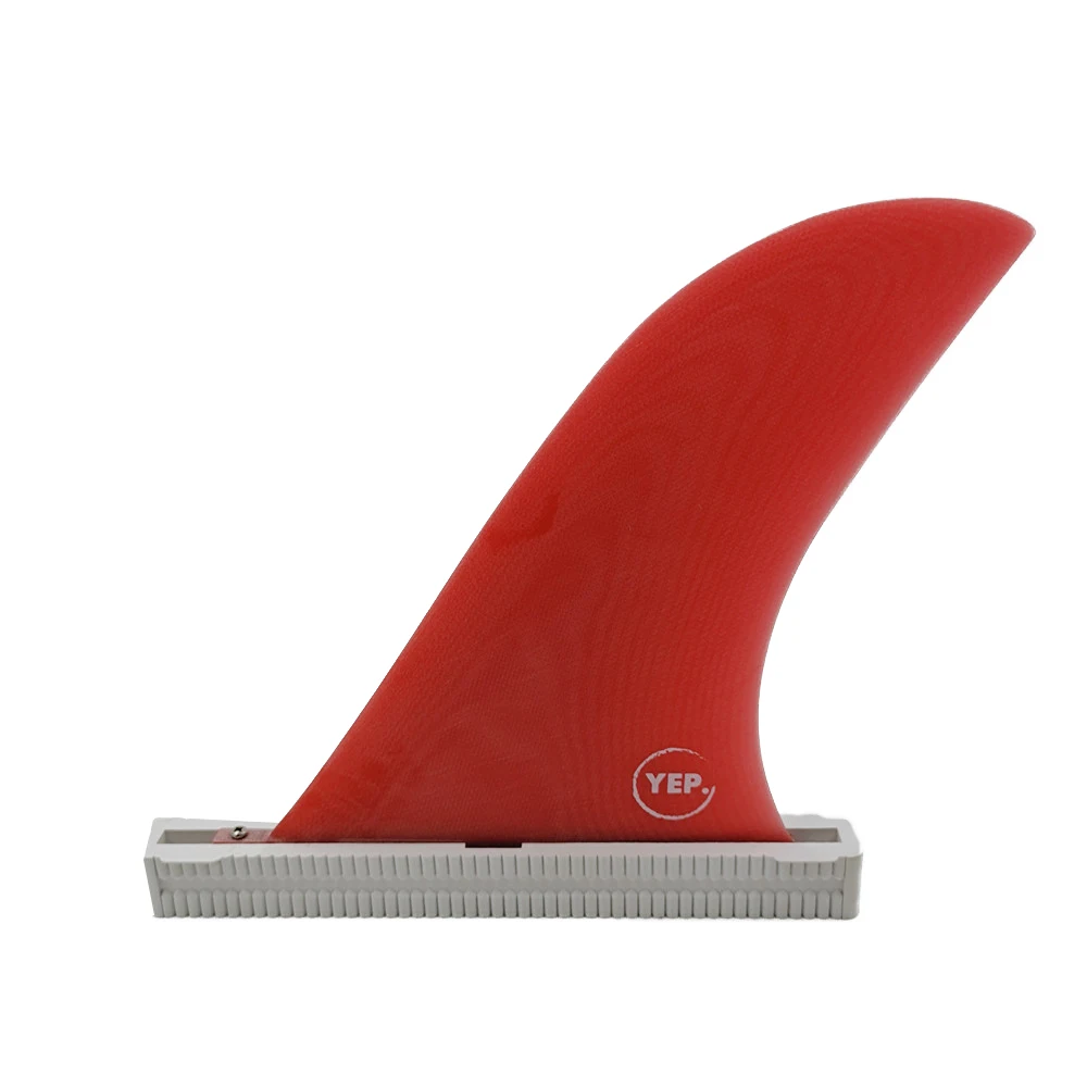 UPSURF Surfboard Quilha Central Single Fin 9/10 inch Fiberglass Sup Fin Stand Up Paddelboard For Longboard Sup Accessories