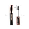 Mascara Cils noirs naturels 3d Waterproof, recourbés, allongés