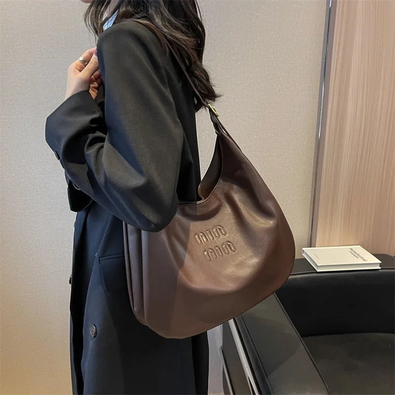 CGCBAG Lage Capacity Women Shoulder Bag 2023 Fashion Designer Luxury Tote Bag Simple High Quality Soft Leather Female Handbags