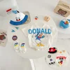 Newborn Summer Mickey Mouse Donald Duck Cotton Toddler Jumpsuit Disney Daisy Bodysuits Infant Girls Boys Cartoon Cute Rompers