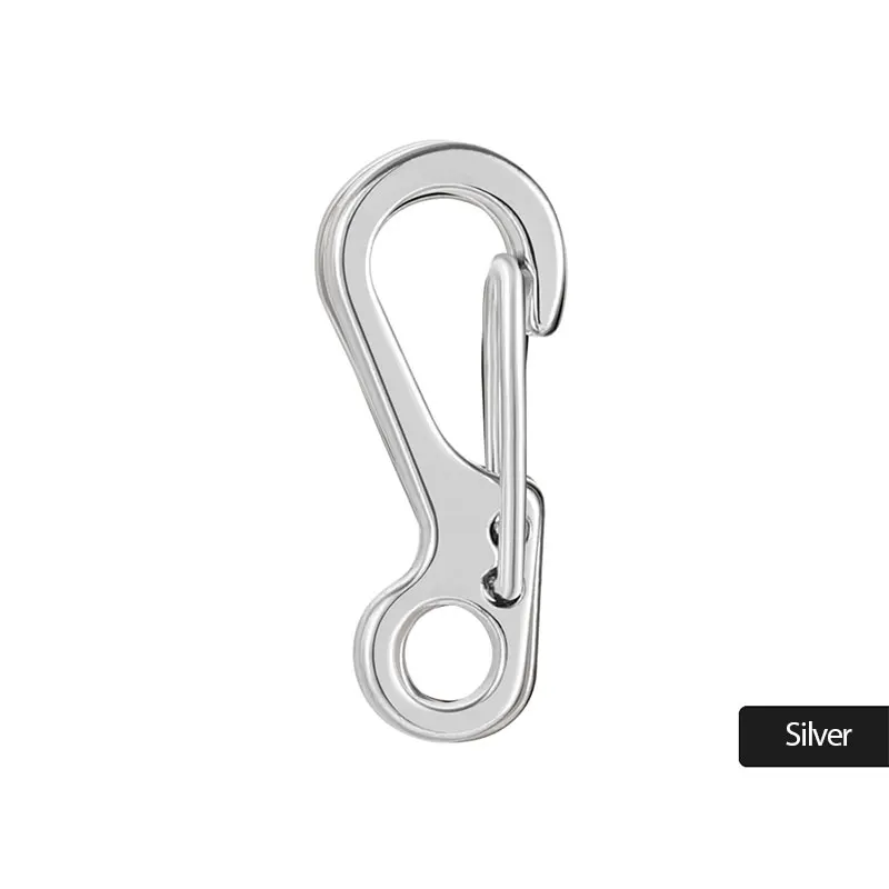 1~10PCS Lightweight Backpack Handy Carabiner Keychain Convenient Multi-use Edc Survival Equipment Camping Gear Snap Hook 6