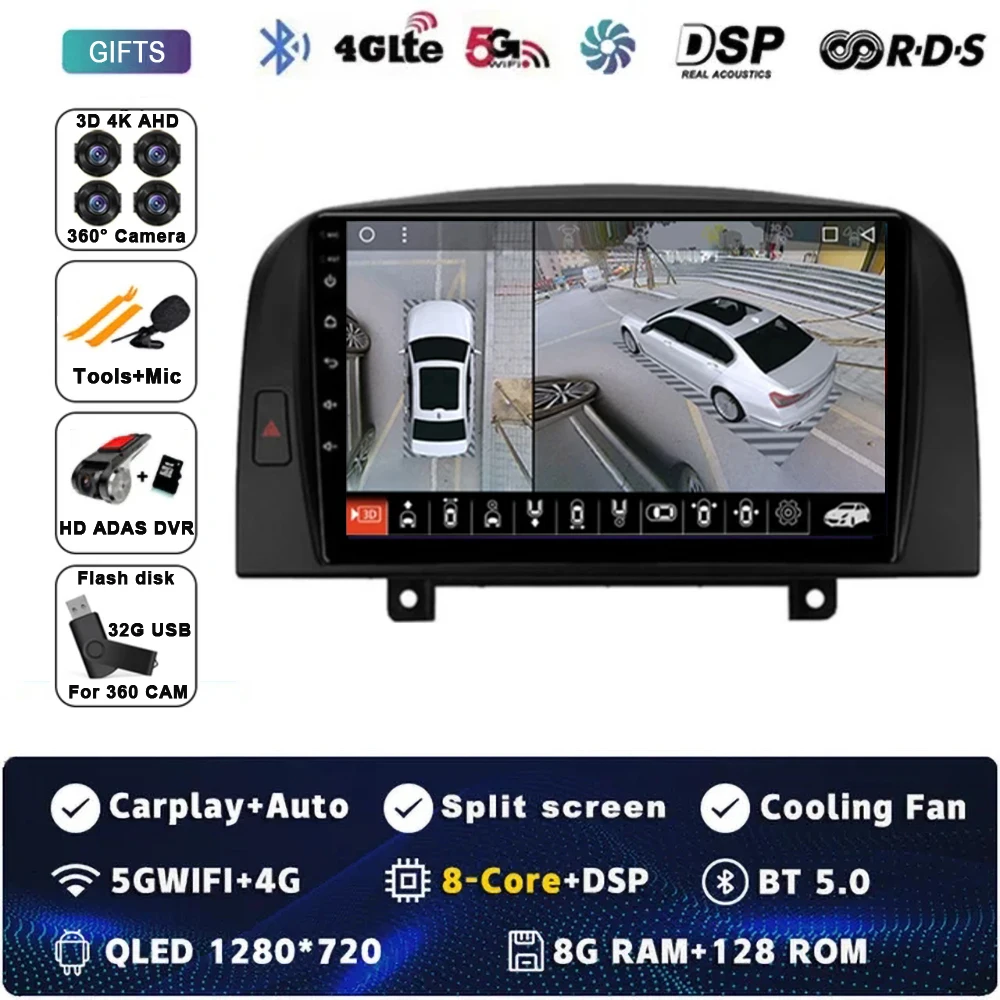 8G-128G 360 DVR