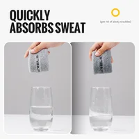 WRELS Sweatbands Sports Moisture Wicking Athletic Cotton Terry Cloth Sweatband Tennis Basketball Running Gym Sports Headband - Image 3