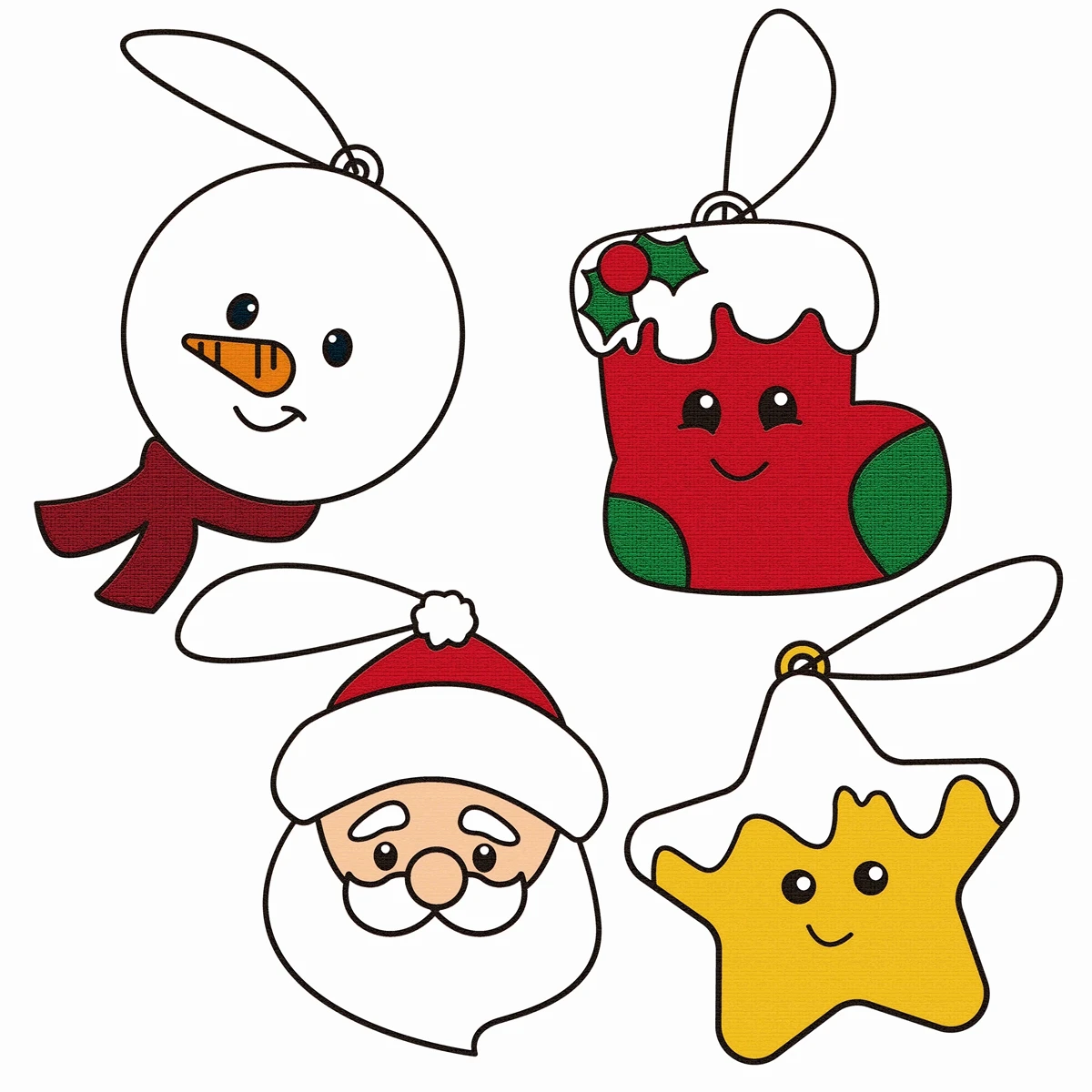 

Christmas Pendants Ornaments Paper Cut Metal Craft Dies Card Making Stencils Diy Manual Scrapbooking New Embossing Dies 2023