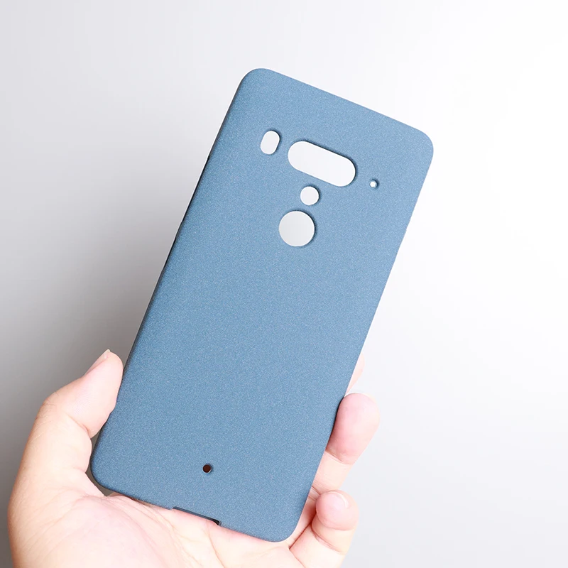 Custodia morbida in silicone sottile con cover posteriore in arenaria per HTC U12 Plus, U12 Life, U11 Plus Custodia opaca anti-impronte  202192403