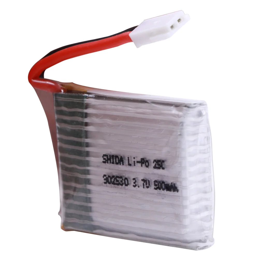 3.7V 500mAh 1S 25C 902540 Battery and USB charger set For Wltoys V931 F949 XK K123 6Ch RC Helicopter Spare Parts 2