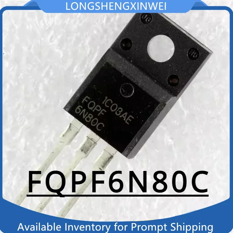 

1 шт. FQPF6N80C 6N80C TO220F новый инвертор переключатель мощности МОП Триод