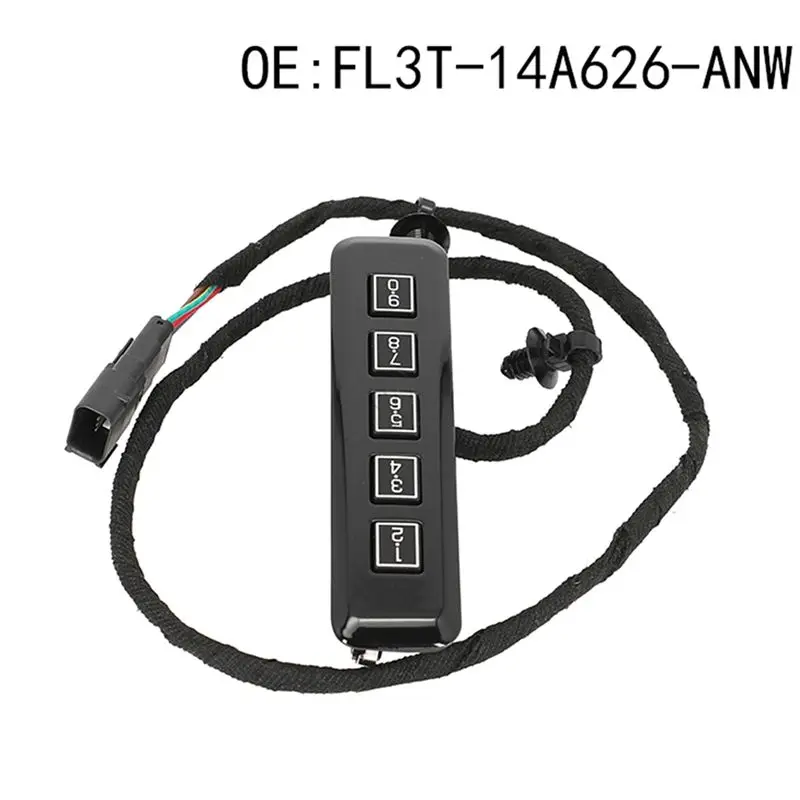 내구성이 뛰어난 키리스 잠금 패드 스위치 키리스 입력 키패드 FL3T14A626ANW FL3T-14A626-ANW 포드 F150 F250 F350 F450 F550 2015-2020용