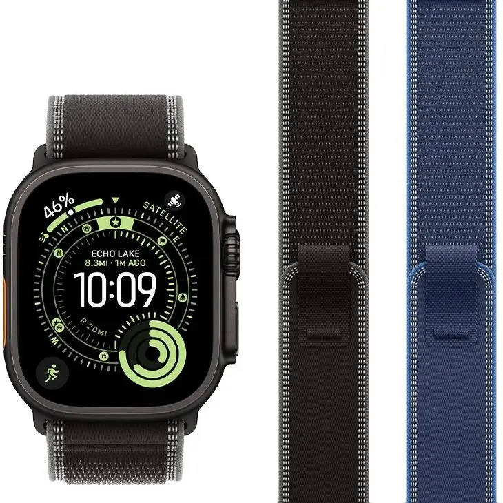 Premium Nylon Trail Loop Strap for Apple Watch Ultra - Versatile and Durable Band for All Series