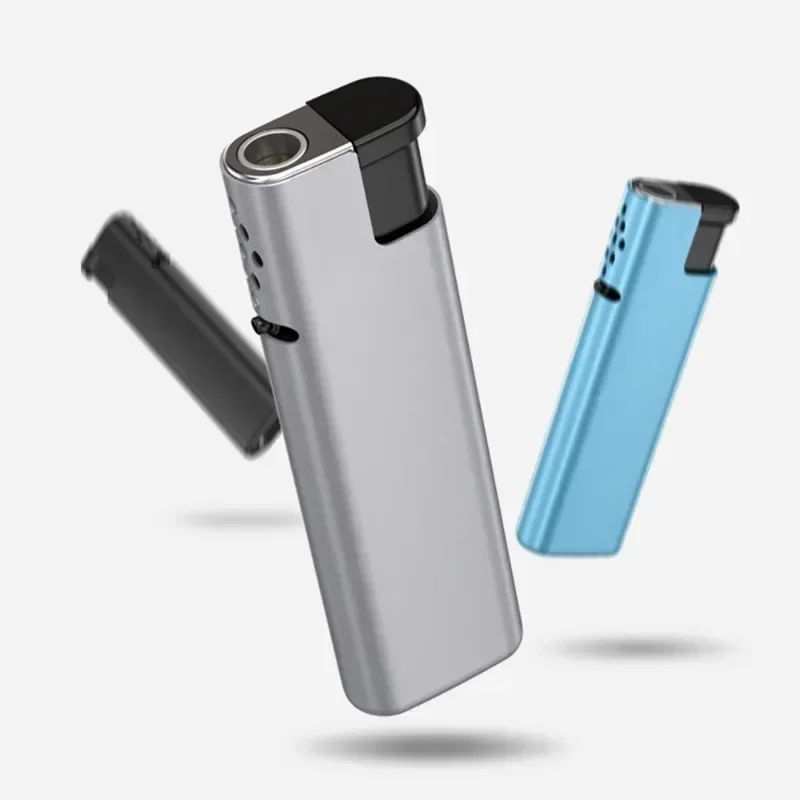 2025 New Windproof Lighter Blue Flame Jet Lighter High Power Cigar Lighter Kitchen BBQ Men Smoking Accessories Birthday Gift 5