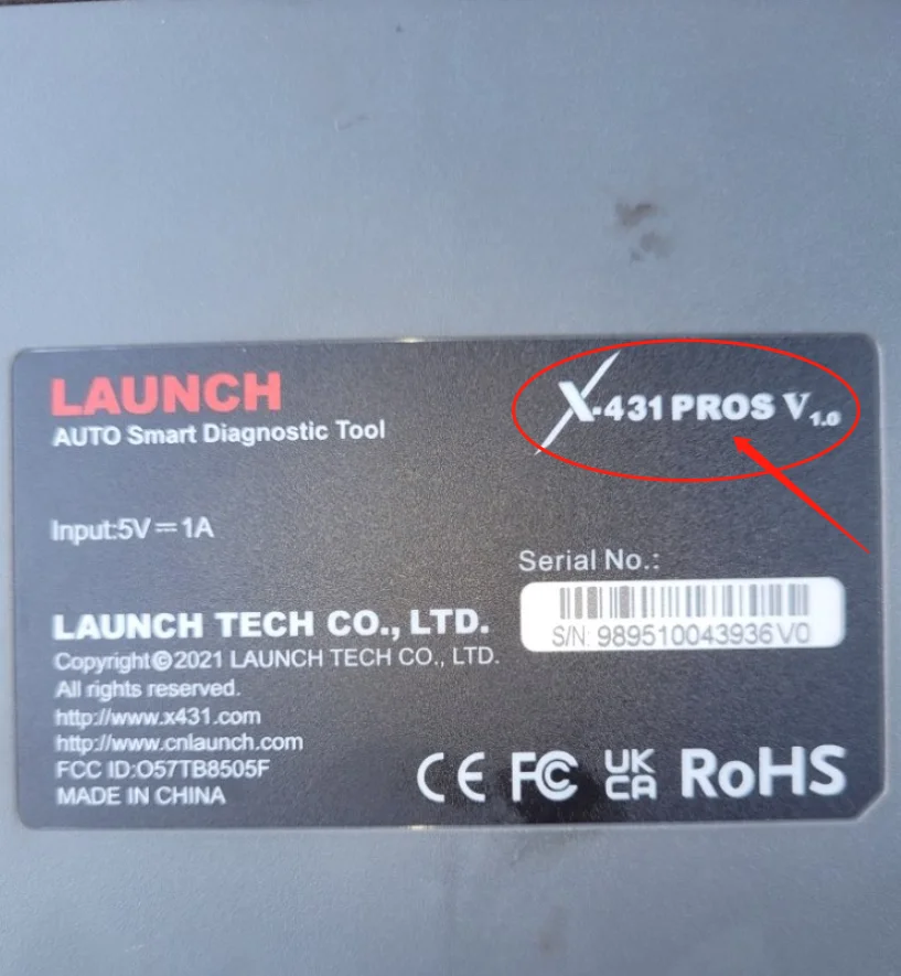 Original New 8.0" inch LCD For Launch X431 X-431 PROS V1.0 LCD Display Touch Screen Digitizer Assembly