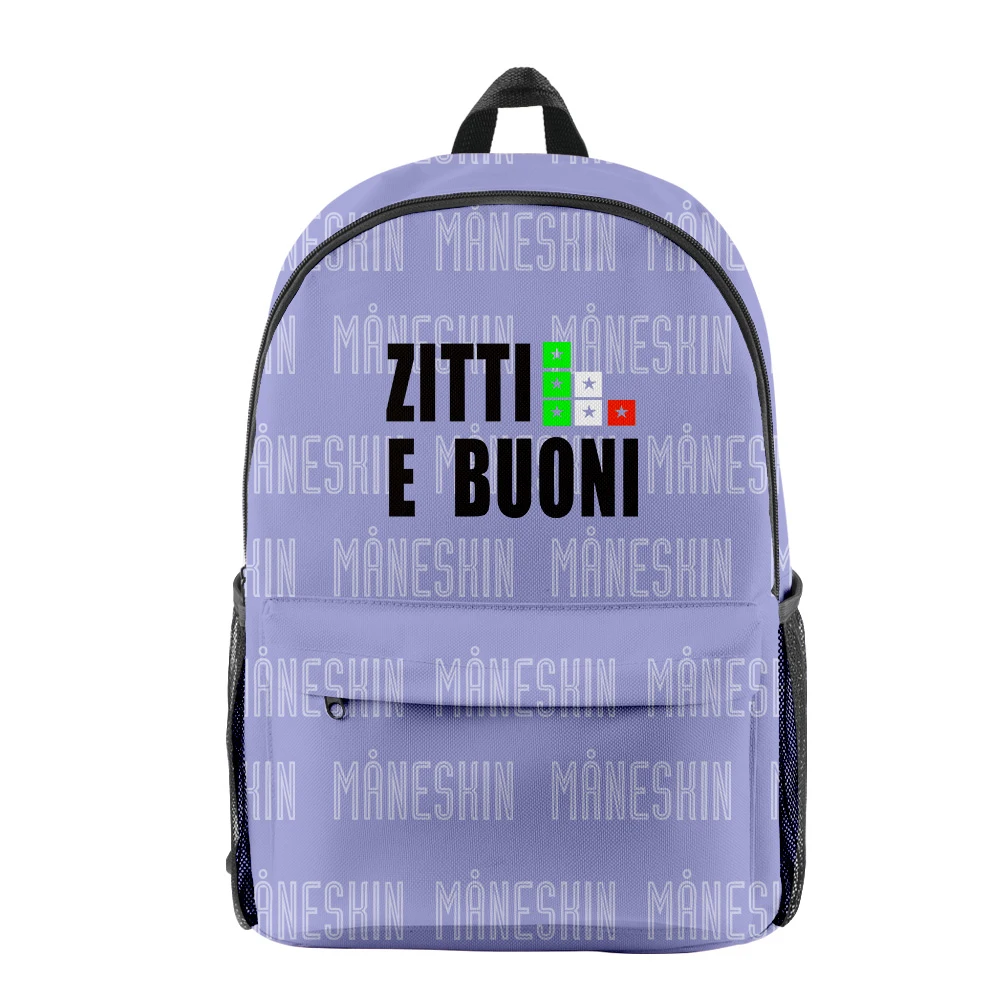Popular Popular Maneskin pupil Bookbag Notebook Backpacks 3D Print Oxford Waterproof Boys/Girls Casual Travel Backpacks