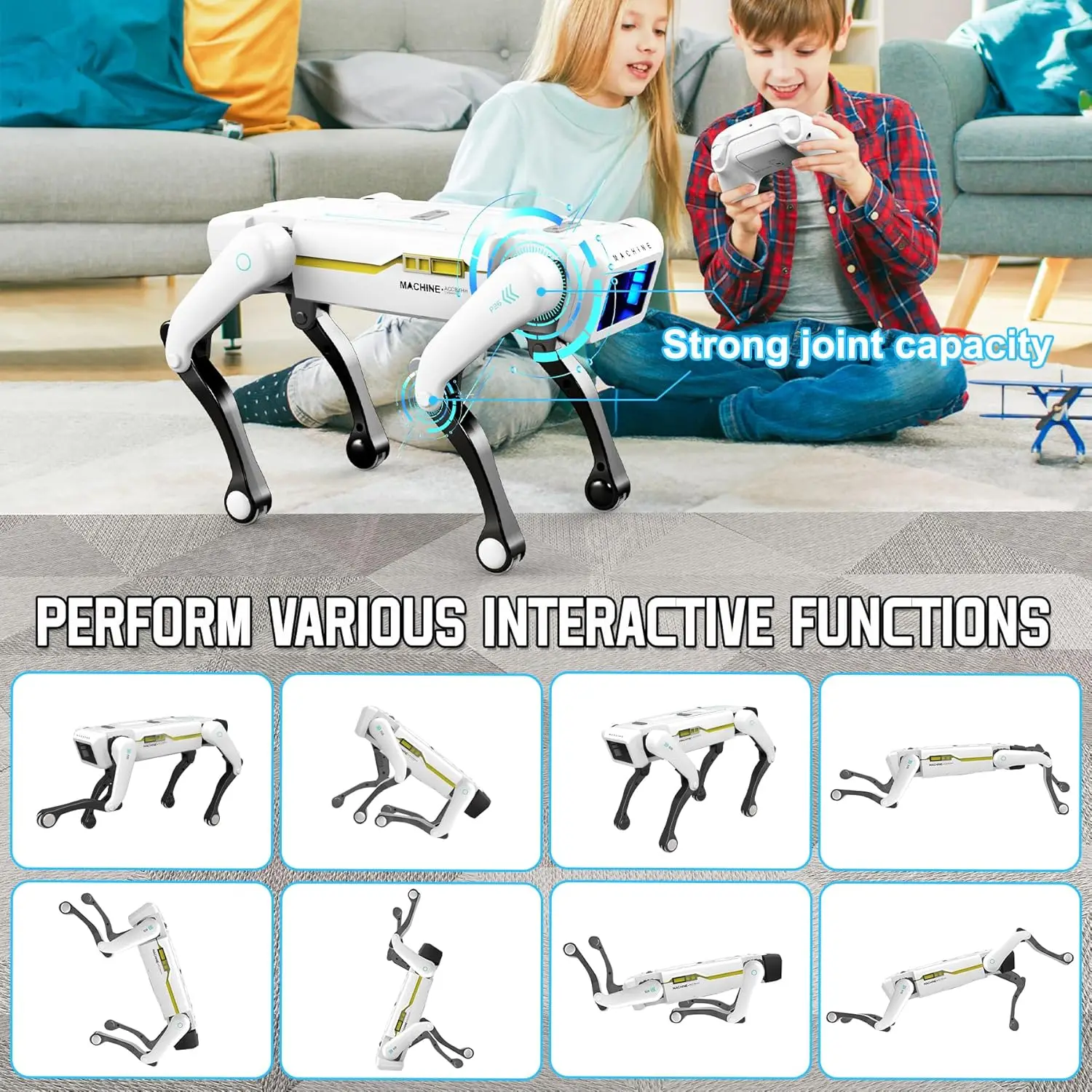 Robot Chien Télécommandé Jouet Éducatif Enfant Cadeau