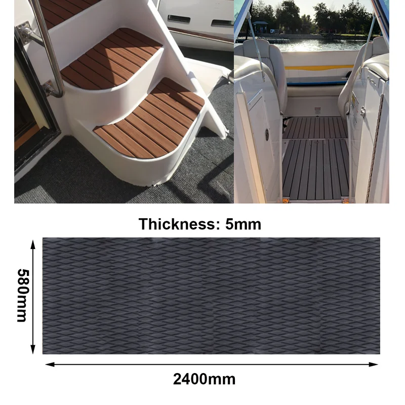 580x1200x5mm EVA Traction Foam Surfboard Jet Skis Pad SUP Paddleboard Boat Garden Deck Sheet Anti Skid Watercraft Sport Flooring anti skid flooring