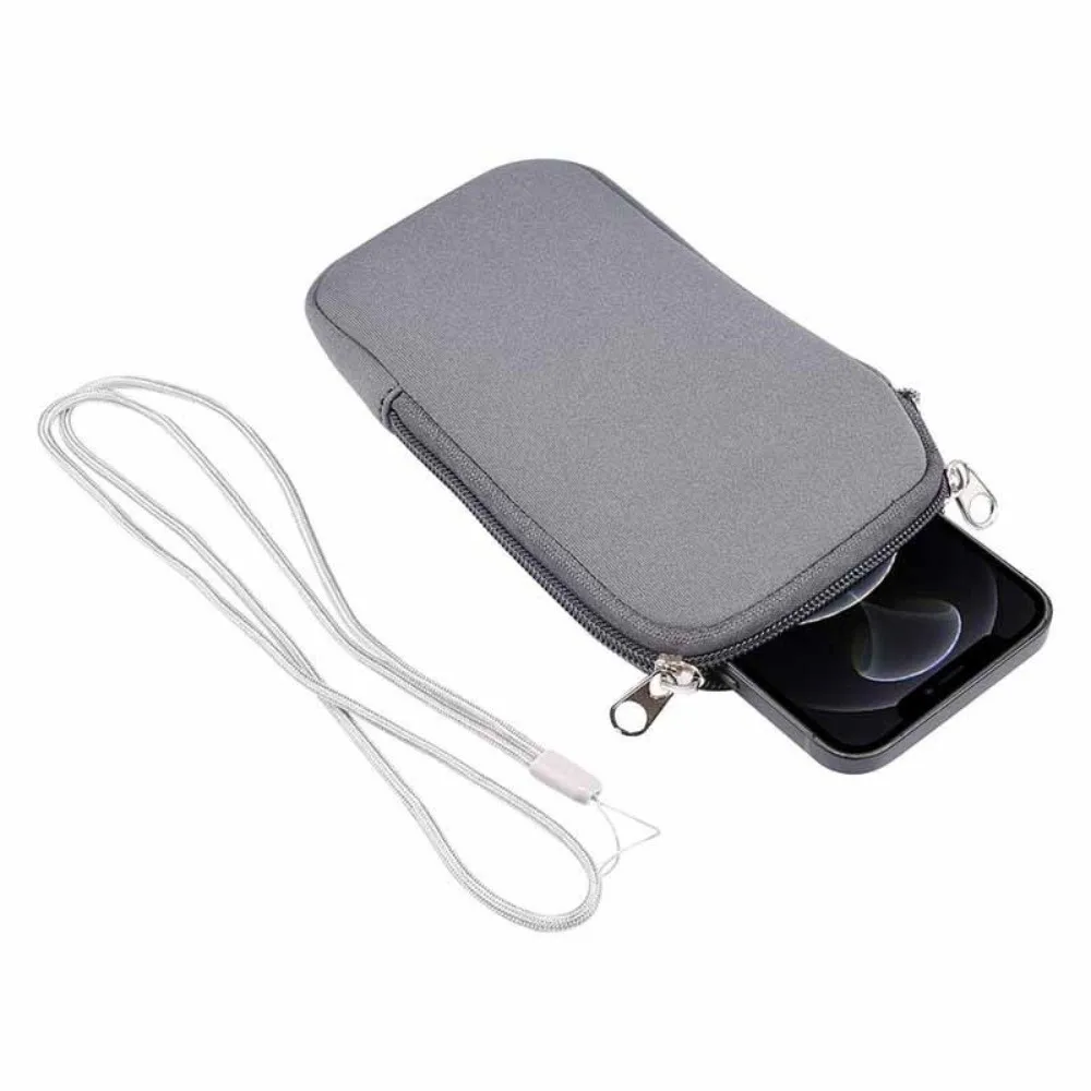 Compact Shockproof Neoprene Phone Storage Pouch