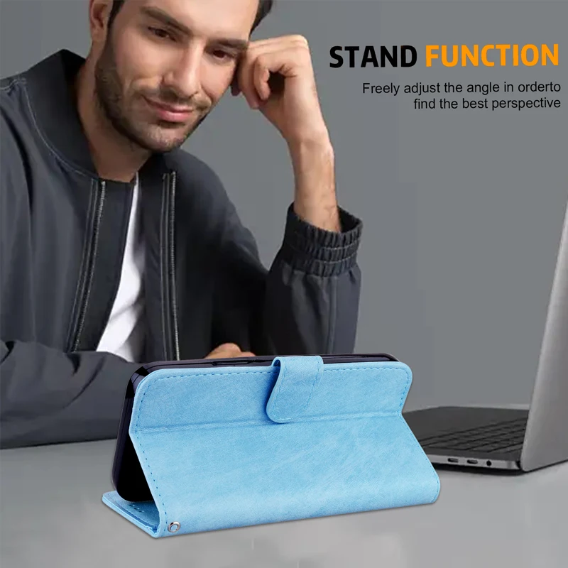 Magnetic Flip Leather Wallet Phone Case