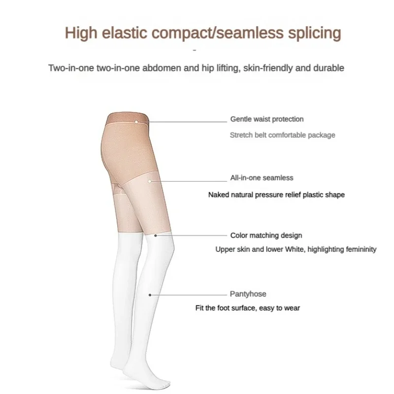 PGM Women's Golf Sunscreen Leggings Sports Socks Summer Lightweight Breathable Spliced Anti Hook Silk Socks WZ023