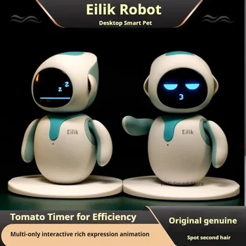 Original Eilik Smart Robot Electronic Automation Ai Robot Emotional Interaction Vocal Multiple Mode Cute Blue and Pink Gift 1