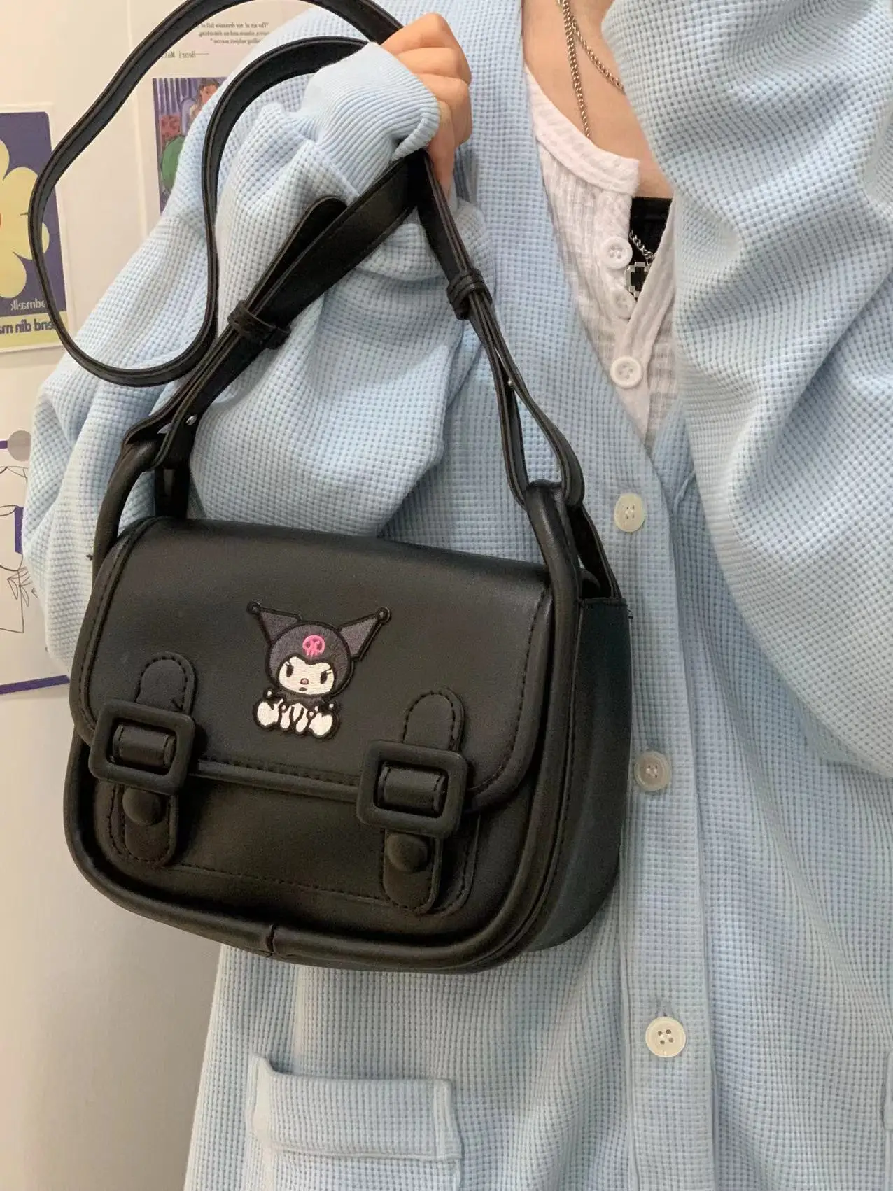 Sanrio Kuromi Cinnamoroll Cambridge Bag Shoulder Crossbody Bags