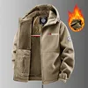 New Men's Autumn And Winter Hooded Norwegian Fleece Jacket Fleece Jacket Outdoor Couple Fleece Plus
