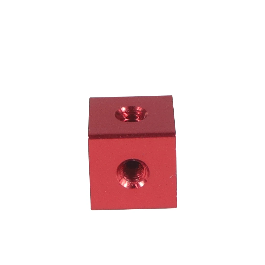 Camera Accessories 2pcs/lot Aluminum Alloy Parts M3 Screw Square Corner Nut Bracket Fixing Six-Sided Thread Plate Block Cube DIY
