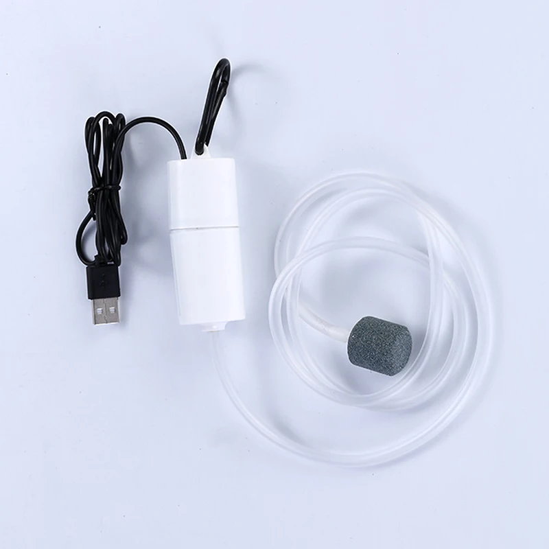 USB-Powered Silent Mini Aquarium Air Pump - Portable Oxygenator