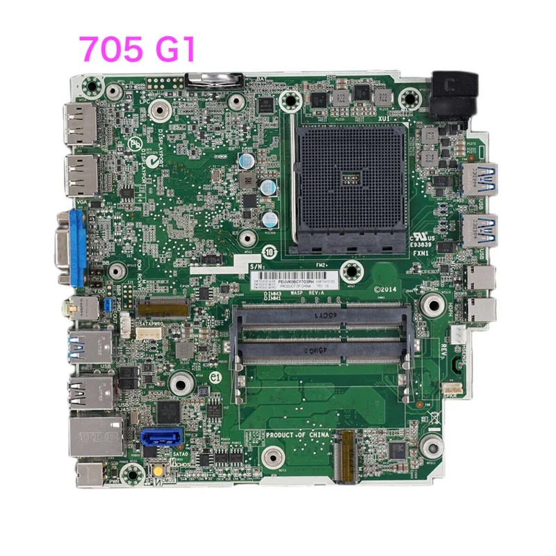 

Suitable for HP 705 G1 DM Desktop Motherboard 754910-001 755528-001 Mainboard 100% tested fully work Free Shipping