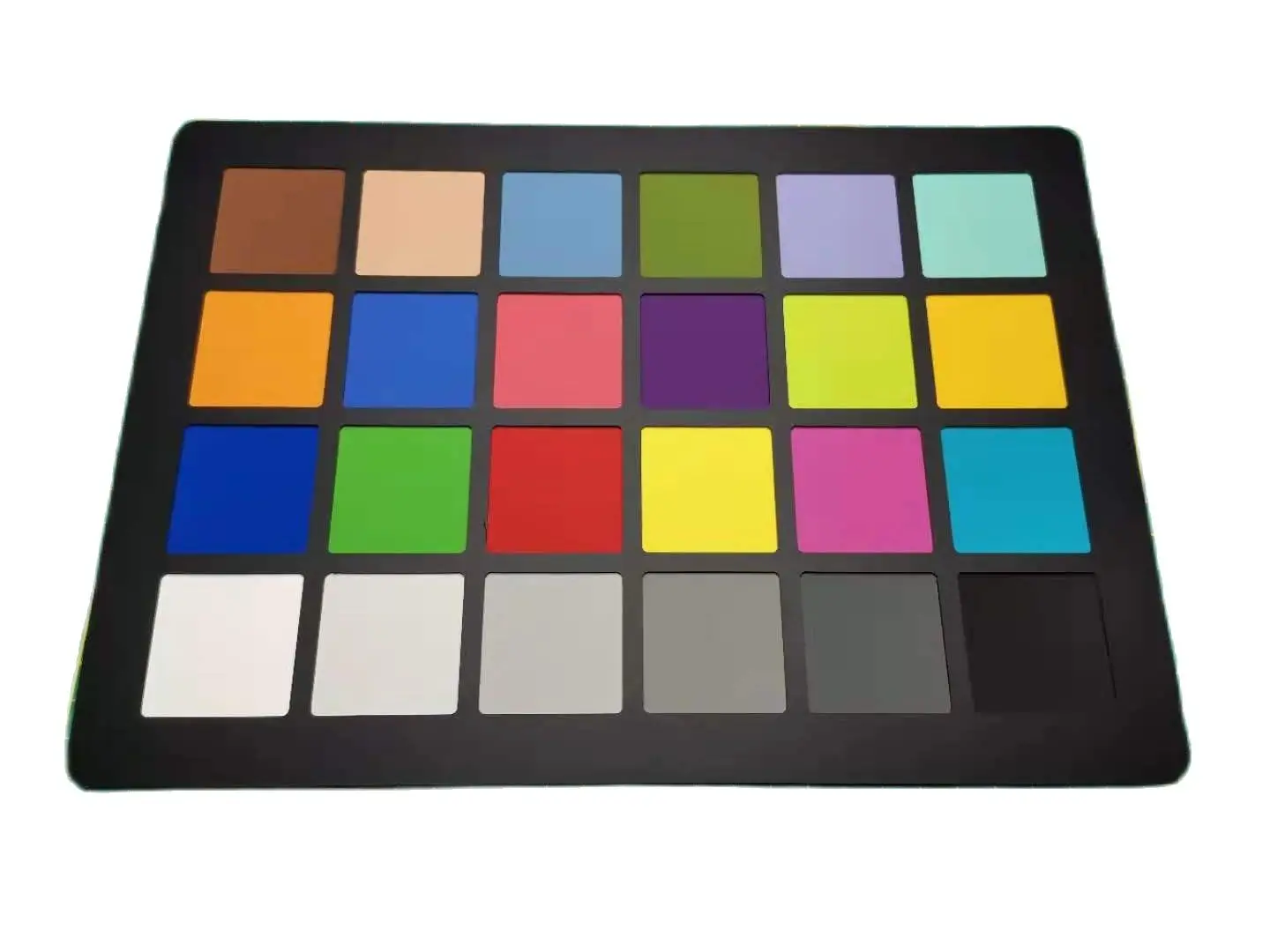 Colorchecker Gráfico de Teste de Cor Placa de Paleta de Cartão de Verificador de Equilíbrio Superior Correção de Cor Digital Personalizado 24 - Image 3
